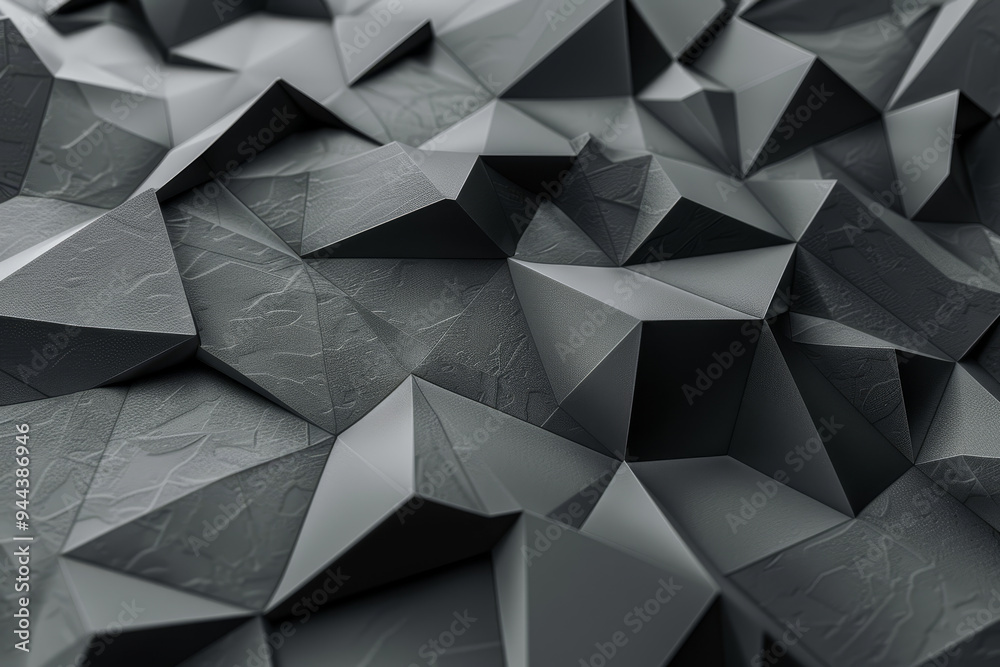A black and white image of a rocky surface with sharp angles and jagged edges A black and white image of a rocky surface with sharp angles and jagged edges