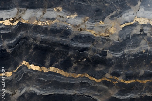 Marble granite white with gold texture. Background wall surface black pattern graphic abstract light elegant gray floor ceramic counter texture stone slab smooth tile silver natural Generative Ai