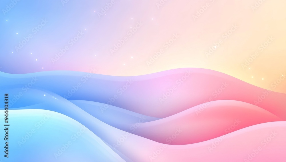 background of pink and blue gradient waves with glowing lights, creating an and modern wallpaper background of pink and blue gradient waves with glowing lights, creating an and modern wallpaper