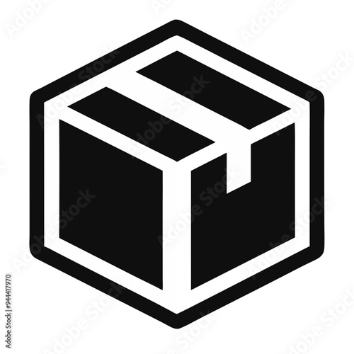 Shipping Box Vector Logistics Delivery Package Symbol E-commerce Graphics Efficient Tracking