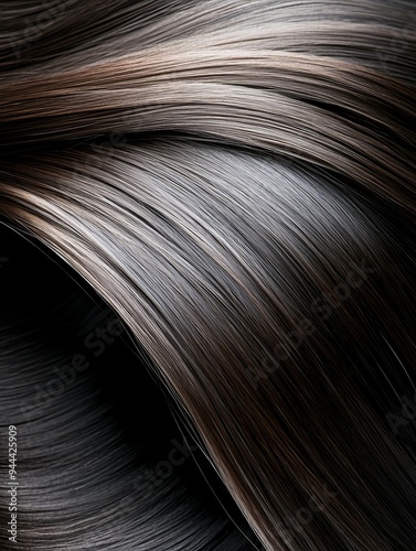 close up of hair