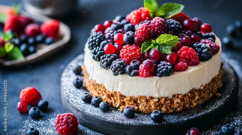 Fruit cheesecake Fruit cheesecake