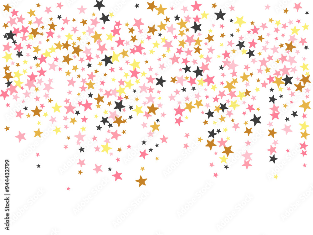 Modern black pink gold starburst vector texture. Many stardust spangles Noel decoration particles. Celebration star burst background. Sparkle particles explosion. Modern black pink gold starburst vector texture. Many stardust spangles Noel decoration particles. Celebration star burst background. Sparkle particles explosion.