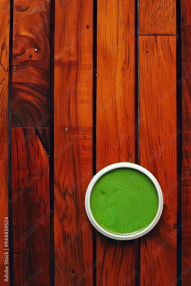 Green Powder in a Bowl on a Wooden Background, Health, Wellness, Superfood, Nutrition Green Powder in a Bowl on a Wooden Background, Health, Wellness, Superfood, Nutrition