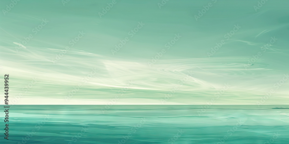A calming seafoam green and sky blue abstract background, inviting a sense of peace and relaxation.