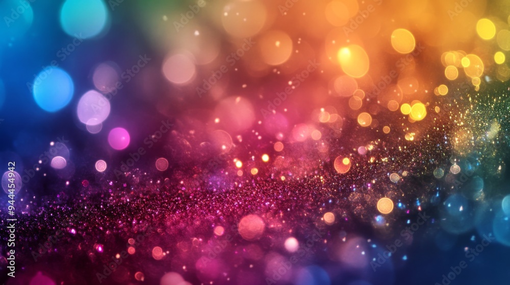 Colorful Abstract Bokeh Background Colorful Abstract Bokeh Background