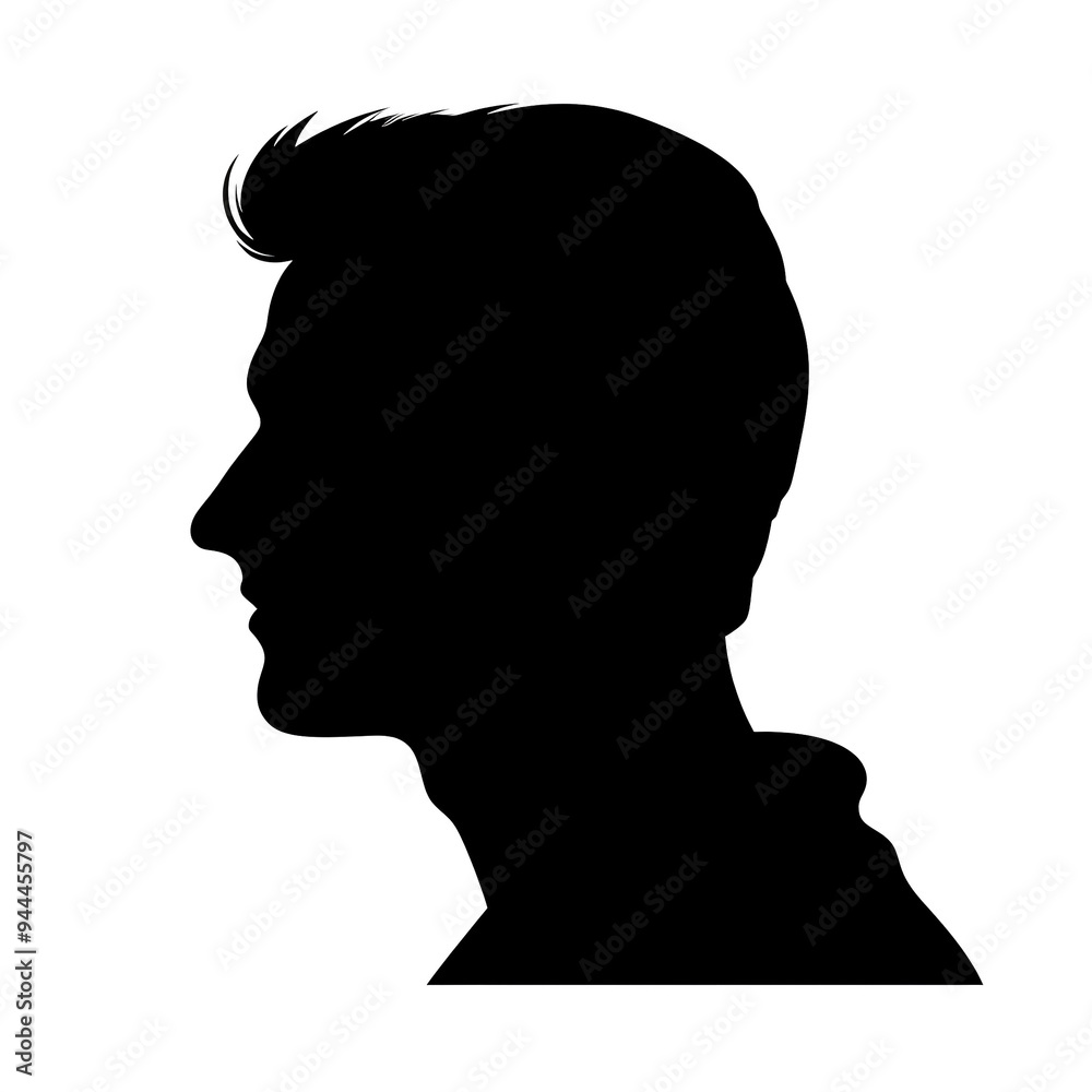 silhouette of a man silhouette of a man