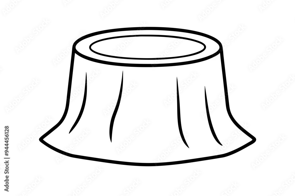 Tree stump sihouette vector, stump icon. stump line art vector illustration
Tree stump sihouette vector, stump icon. stump line art vector illustration