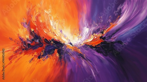 Wallpaper Mural Abstract Color Explosion Torontodigital.ca