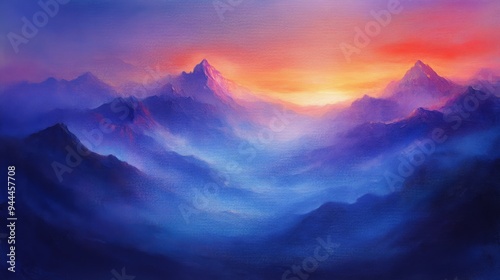 Majestic Mountain Sunrise