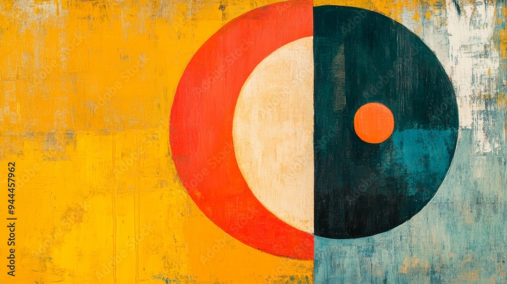 Abstract Geometric Art Painting Abstract Geometric Art Painting