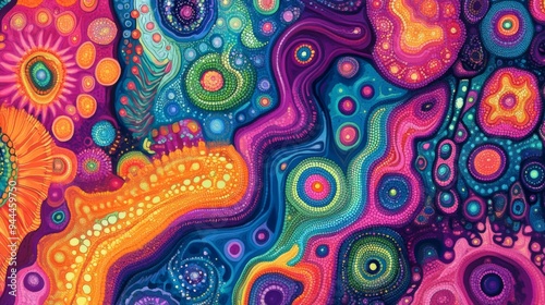 Abstract Psychedelic Art