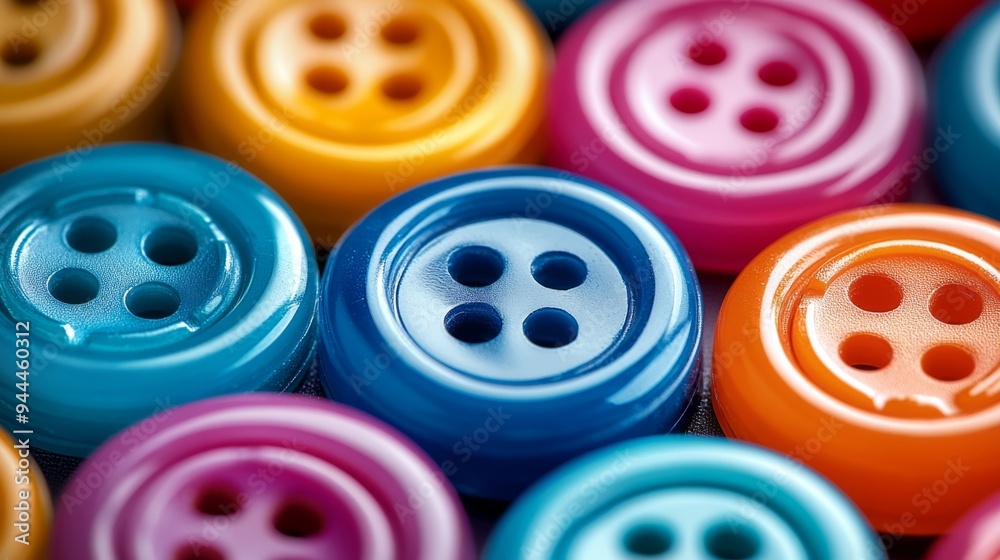 Colorful Buttons Background Colorful Buttons Background