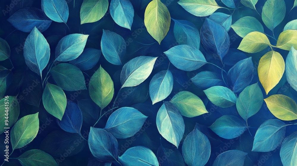 Abstract Leaf Pattern Abstract Leaf Pattern