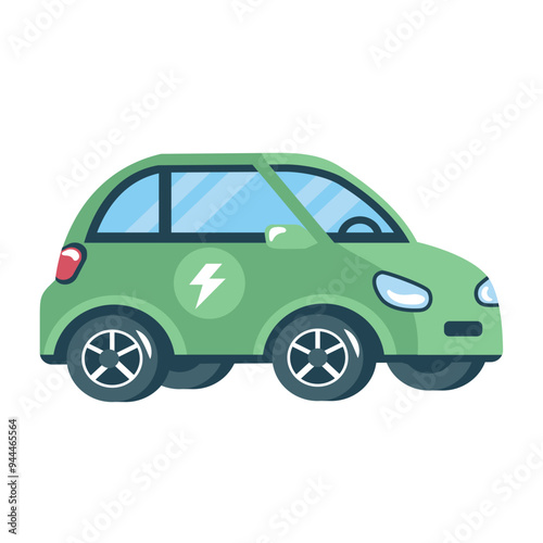 electric car with energy battery