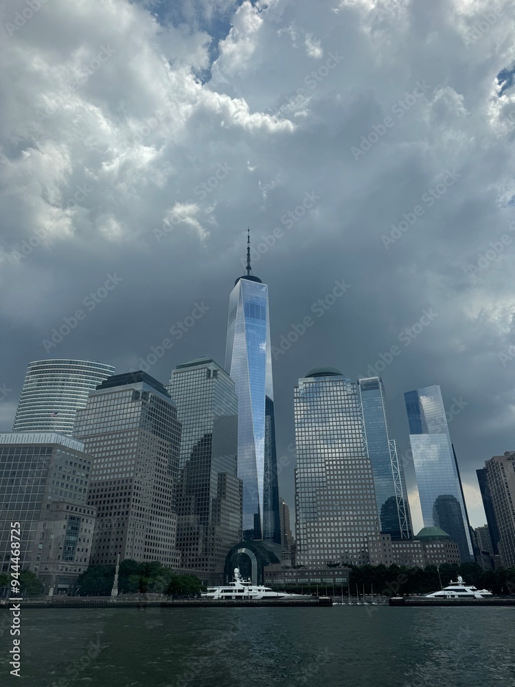 Fototapeta premium new york city skyline