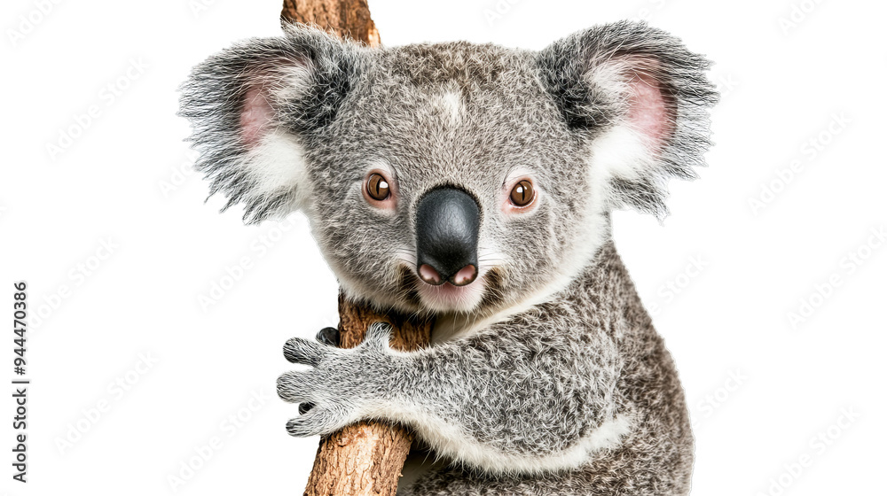 Obraz premium Koala isolated on white background