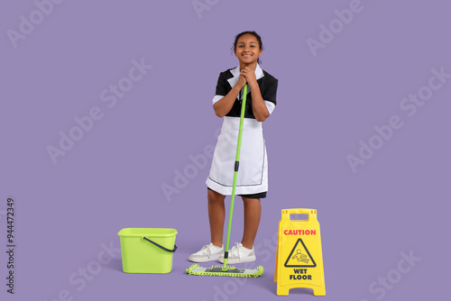 Teenage African-American ch...