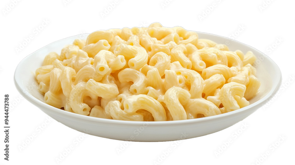 acaroni chesee on plate isolated on white background, PNG acaroni chesee on plate isolated on white background, PNG
