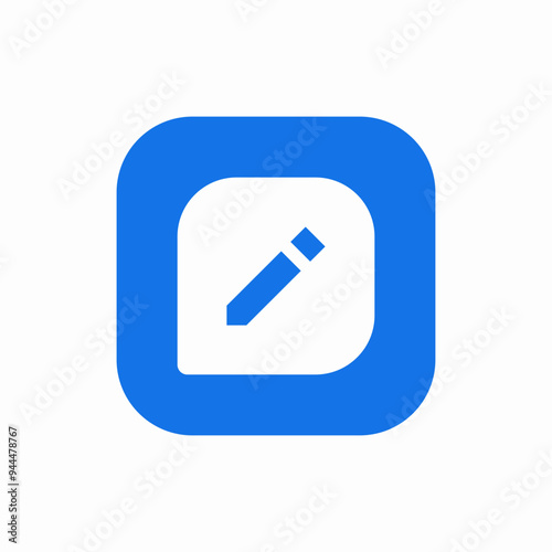 speech bubble pen write icon