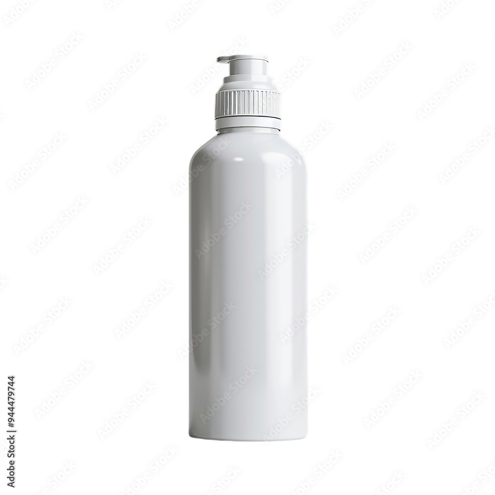 White Product Bottle for Mockup on Transparent Background White Product Bottle for Mockup on Transparent Background