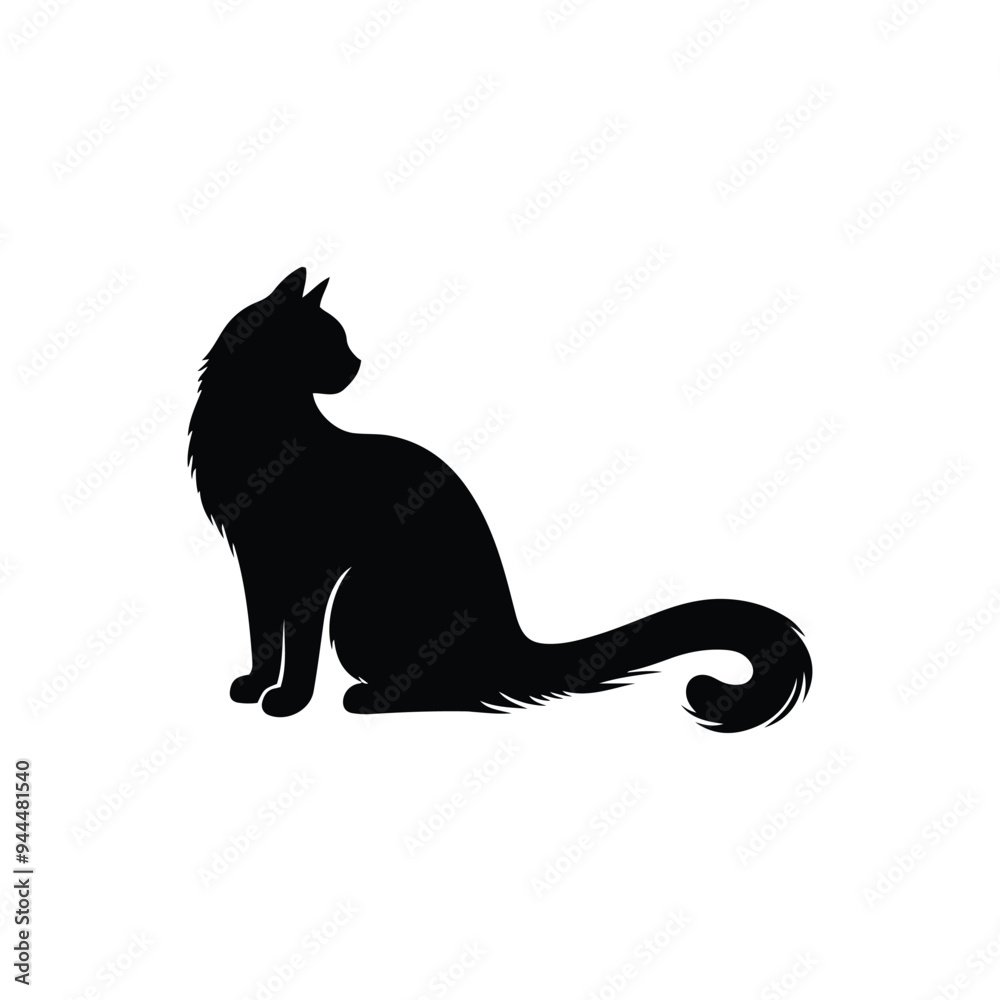 Whisker Wave Artistic Cat Silhouette Collection Whisker Wave Artistic Cat Silhouette Collection