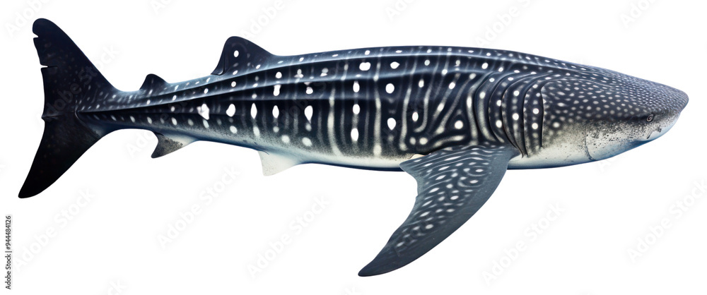 Fototapeta premium PNG Shark animal fish sea.