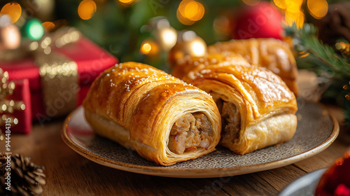 Christmas Sausage Rolls photo