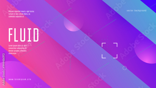 Music Design. Retro 3d Texture. Blue Vibrant Pattern. Abstract Cover. Cool Spectrum Brochure. Gradient Page. Dark Landing Page. Purple Music Design