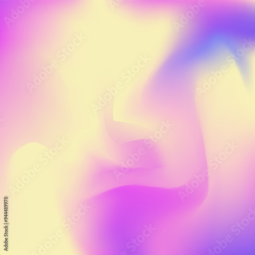 Pearlescent Background. Neon Multicolor Brochure. Hologram Gradient. Fashion Paper. Chrome Card. Iridescent Texture. Purple Soft Gradient. Blur Concept. Pink Pearlescent Background