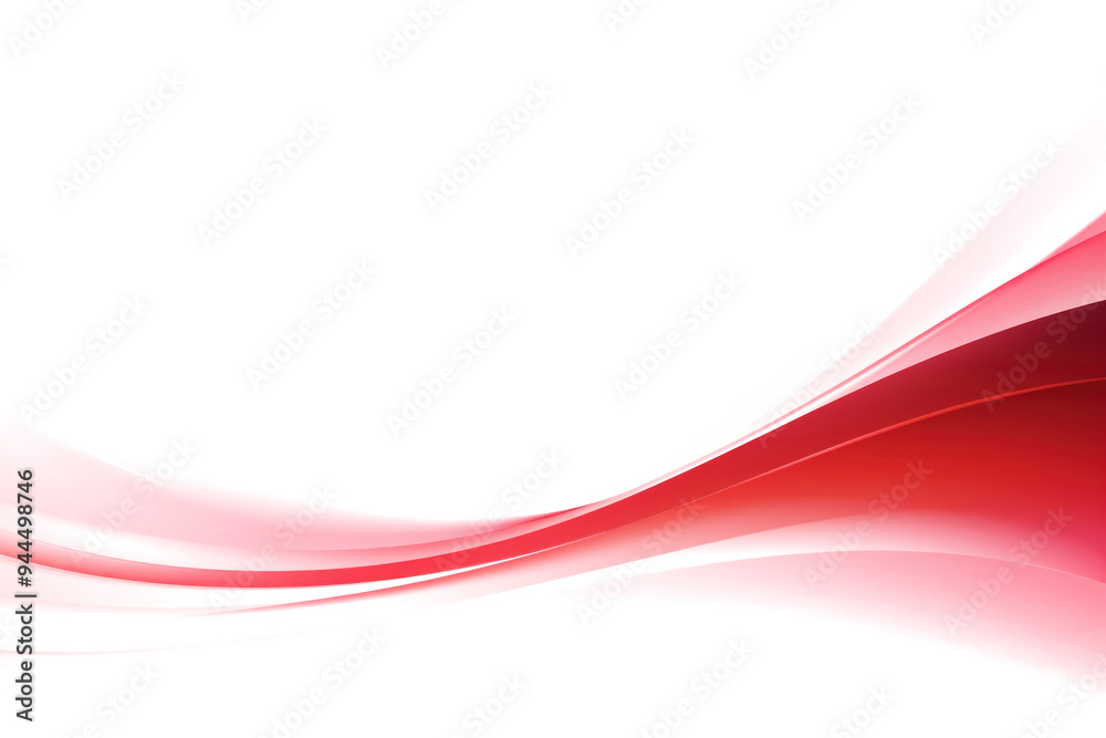PNG Dynamic red wave  border, transparent background