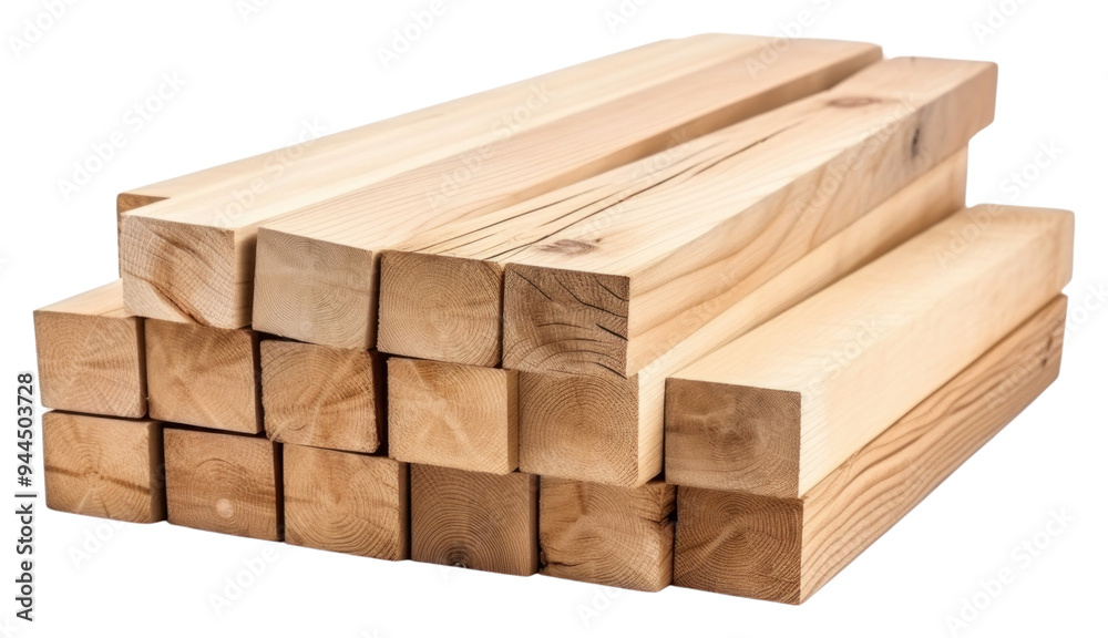 PNG  Cut oak planks wood hardwood lumber.