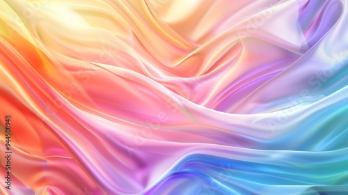 Vibrant Multicolored Light paint background