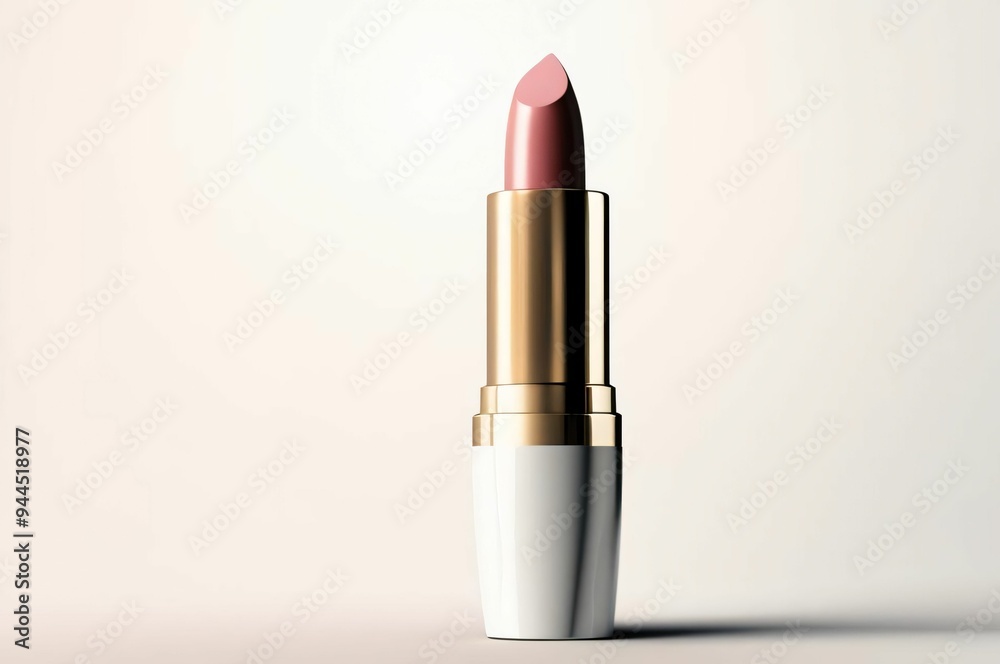 White lipstick on a white background. Burgundy pink lipstick. Cosmetics and beauty products. Commercial advertising photo. Copy space White lipstick on a white background. Burgundy pink lipstick. Cosmetics and beauty products. Commercial advertising photo. Copy space