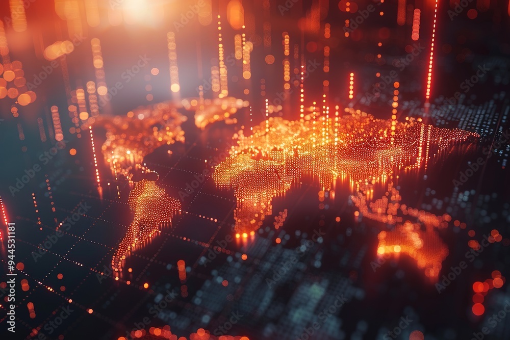 Worldwide investment, trade and exchange concept. Worldwide investment, trade and exchange concept.