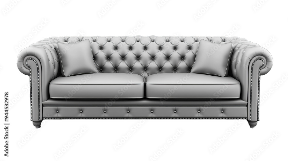 sofa, gray isolate on transparency background png sofa, gray isolate on transparency background png