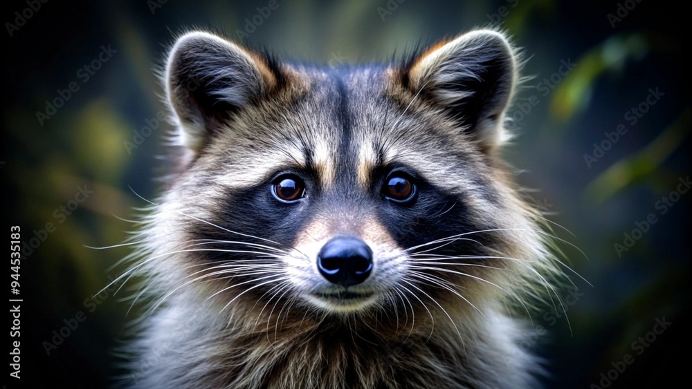Obraz premium close up of a raccoon