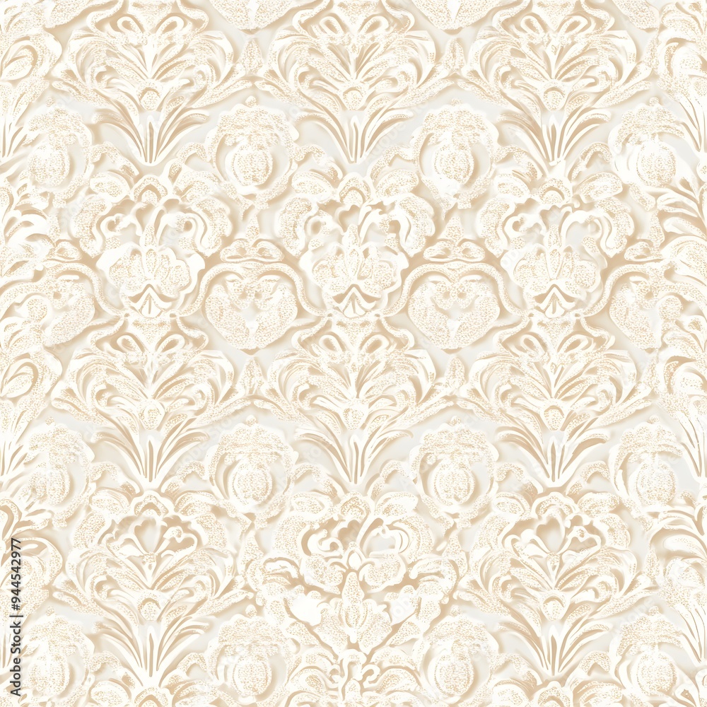 35. **Design a seamless pattern featuring delicate, intricate lacework in a soft, ivory shade.** 35. **Design a seamless pattern featuring delicate, intricate lacework in a soft, ivory shade.**