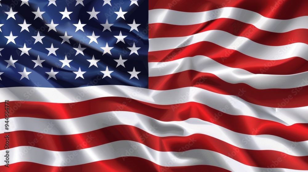 American Flag of United States of America texturised background American Flag of United States of America texturised background