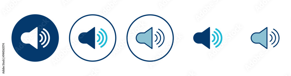 Speaker icon vector isolated on white background. Volume icon. Loudspeaker icon vector. Audio. Sound Speaker icon vector isolated on white background. Volume icon. Loudspeaker icon vector. Audio. Sound