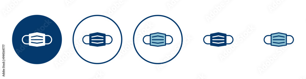 Mask icon vector isolated on white background. Man face with mask icon. Safety breathing masks. Industrial safety N95 mask. Medical mask vector icon. Mask icon vector isolated on white background. Man face with mask icon. Safety breathing masks. Industrial safety N95 mask. Medical mask vector icon.