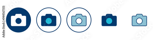 Camera Icon vector isolated on white background. Camera symbol. Camera vector icon