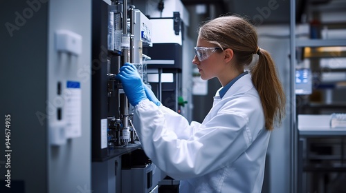 Wallpaper Mural chromatograph chromatography liquid hplc high performance analysis assay biotechnology capillary chemical chemistry clinical development discover discovery Torontodigital.ca