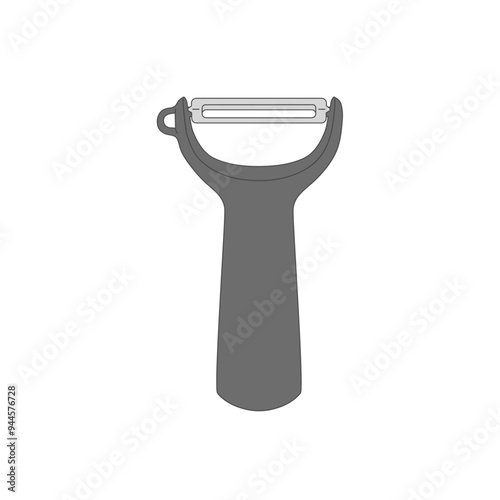 peeler, citrus peeler, vector Illustration of cooking utensils isolated, icon illustration