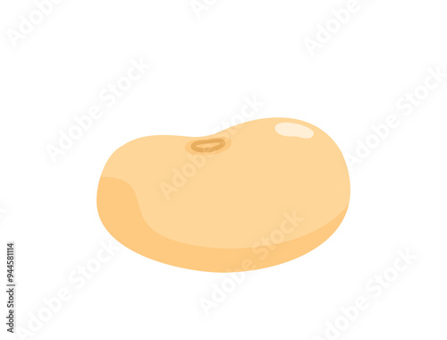 大豆をイメージしたイラスト