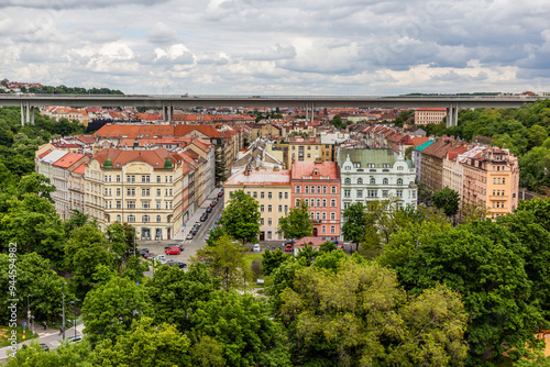 Nusle valley in Prague, Czech Republic