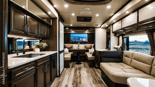 Interior Double Wide RV