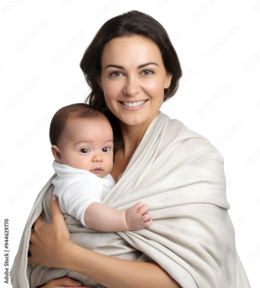 PNG Portrait newborn baby togetherness.