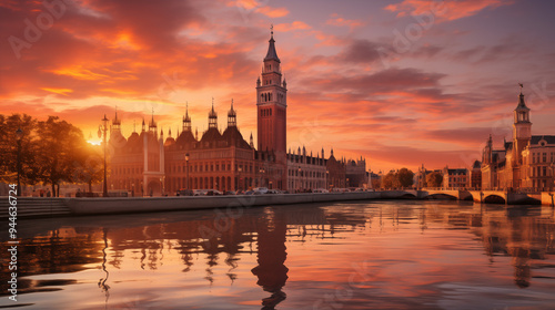 Venice at Sunset: A Timeless View