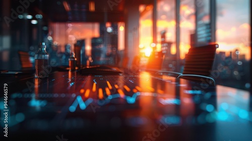 Wallpaper Mural Photo-realistic career advancement seminar, professionals attending a workshop, modern conference room, high-resolution details, vibrant colors Torontodigital.ca